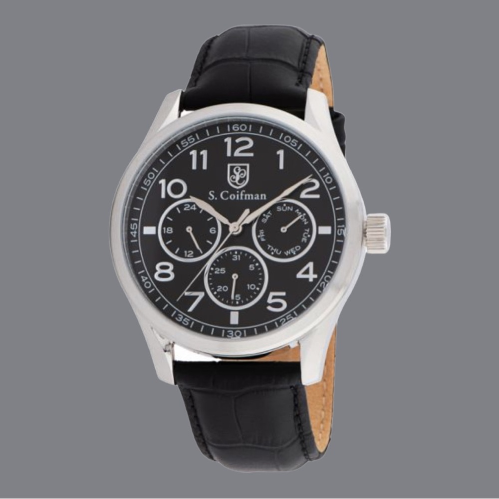 Black and Silver Men's Watch